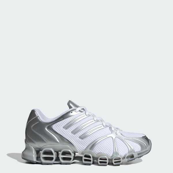 grijs met witte schoen